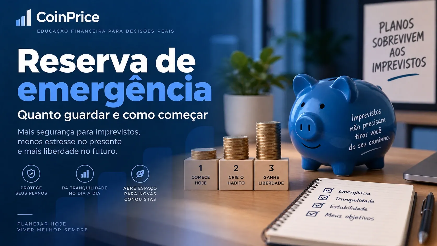 Reserva de emergência: quanto guardar e como começar